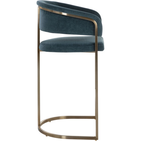 Marris 42 inch Gold / Danny Teal Barstool